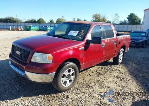 2004 Ford F-150 Xlt из США, поврежденный, VIN 1FTRW12W14KC87906